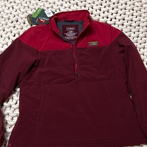 L.L. Bean insulated stretch pullover